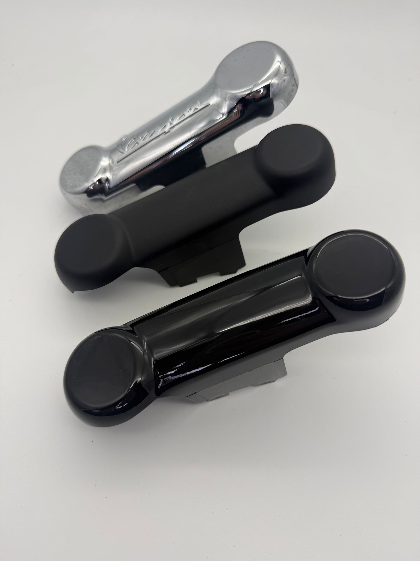 Vespa GTS Satin Black Suspension Link Cover - Genuine Piaggio