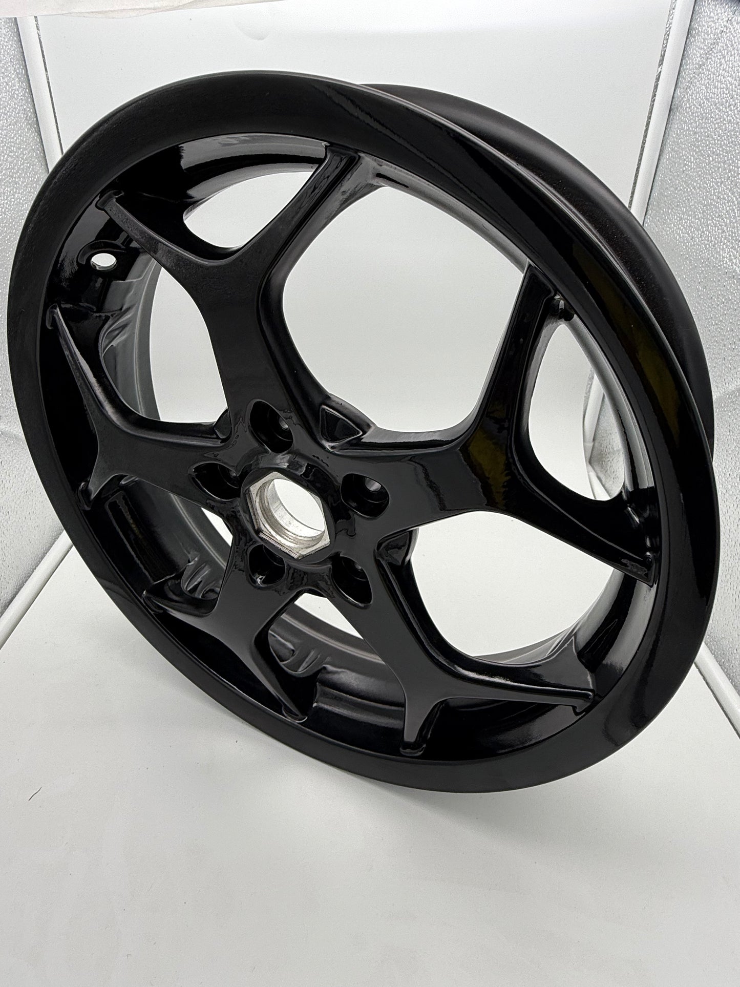 Vespa Wheel 13" Satin Black Genuine Piaggio for GTS Big Wheel Conversion