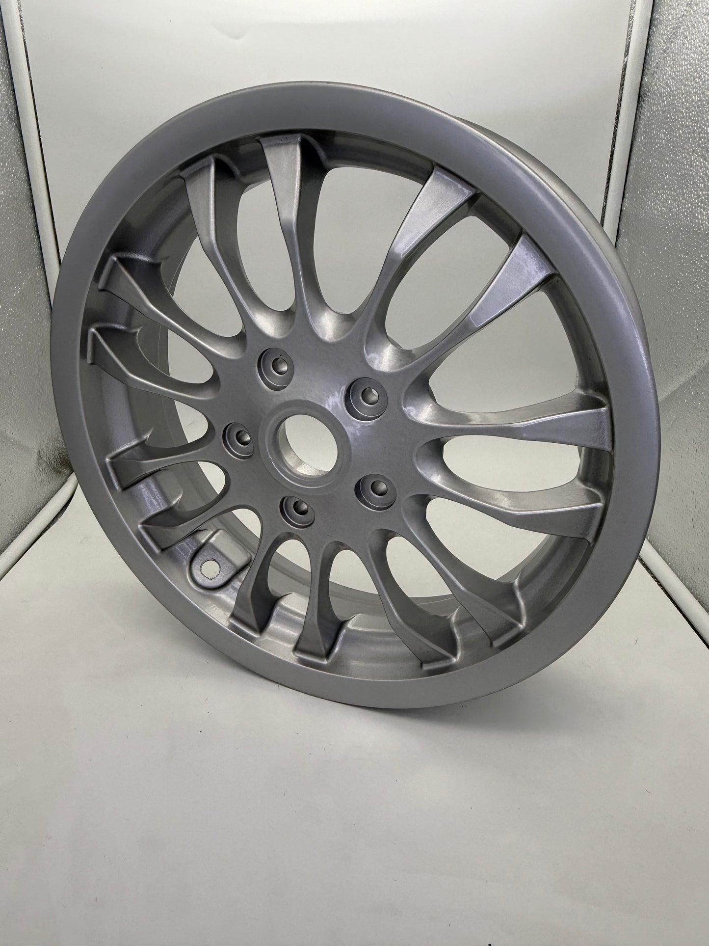Vespa Wheel 12x3.00 Silver Genuine Piaggio NEW