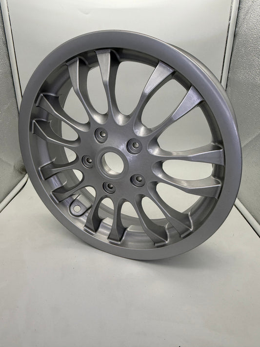 Vespa Wheel 12x3.00 Silver Genuine Piaggio NEW