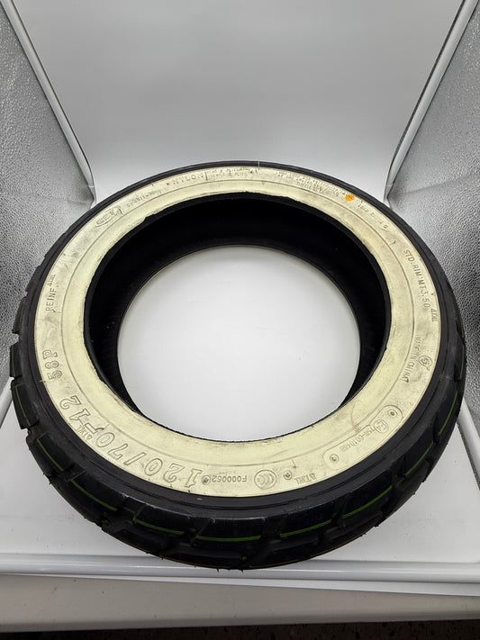 120x70-12 White Sidewall Tyre