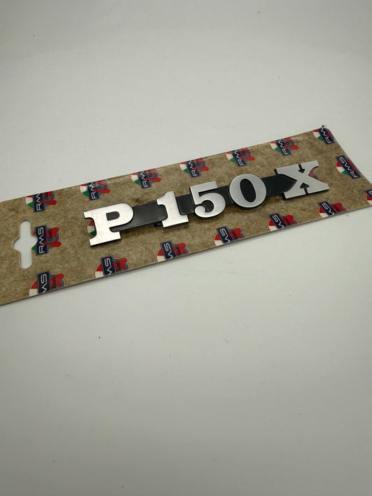 Vespa P150X Badge